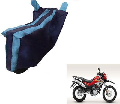 Flipkart SmartBuy Two Wheeler Cover for Hero(Impulse, Black, Blue)