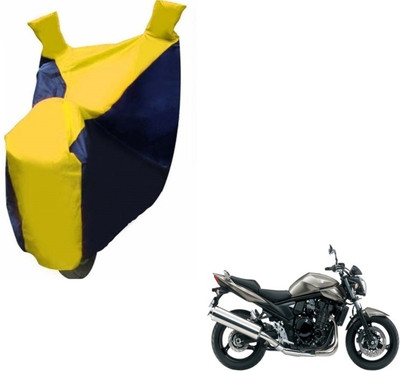 Flipkart SmartBuy Two Wheeler Cover for Suzuki(Bandit, Black, Yellow)