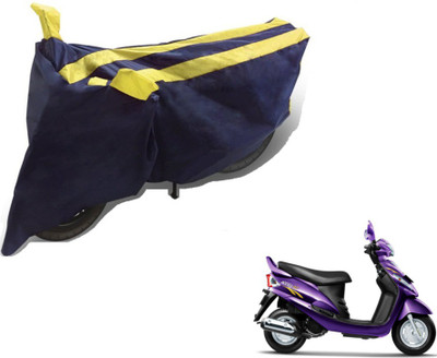 Flipkart SmartBuy Two Wheeler Cover for Mahindra(Rodeo RZ, Black, Yellow)