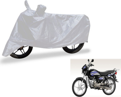 Flipkart SmartBuy Two Wheeler Cover for Hero(Splendor Plus, Silver)