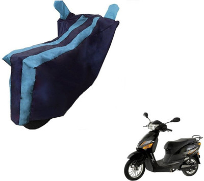 Flipkart SmartBuy Two Wheeler Cover for Hero(Electric Zippy, Black, Blue)