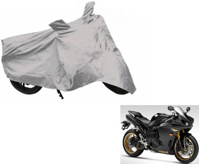 Flipkart SmartBuy Two Wheeler Cover for Yamaha(YZF R1, Silver)