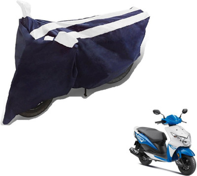 Flipkart SmartBuy Two Wheeler Cover for Honda(Deo, Black, White)