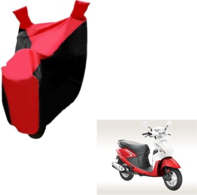 Flipkart SmartBuy Two Wheeler Cover for Hero(Pleasure, Black, Red)