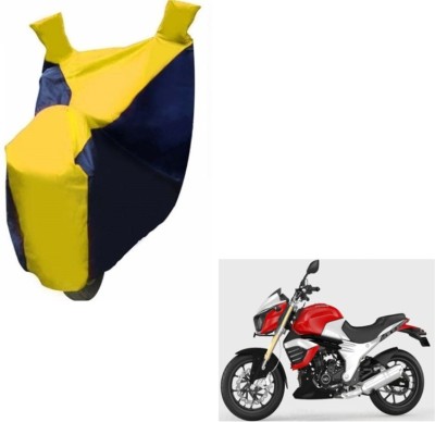 Flipkart SmartBuy Two Wheeler Cover for Mahindra(Mojo, Black, Yellow)