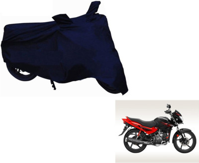 Flipkart SmartBuy Two Wheeler Cover for Hero(Glamour, Blue)