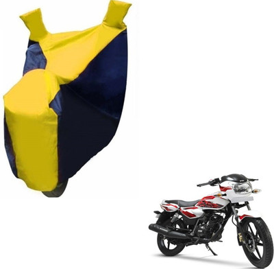 Flipkart SmartBuy Two Wheeler Cover for TVS(Phoenix 125, Black, Yellow)