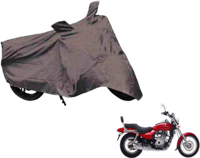 MOCKHE Two Wheeler Cover for Bajaj(Avenger 220 DTS-i, Grey)