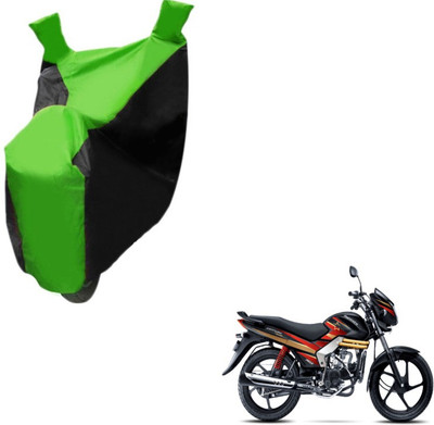 MOCKHE Two Wheeler Cover for Mahindra(Centuro, Black, Green)