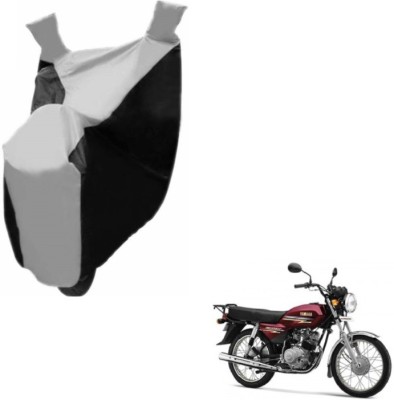 Flipkart SmartBuy Two Wheeler Cover for Yamaha(Crux, Black, Silver)