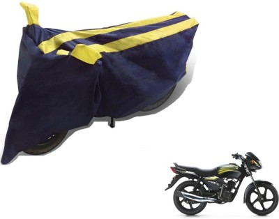 MOCKHE Two Wheeler Cover for TVS(Star City, Black, Yellow)