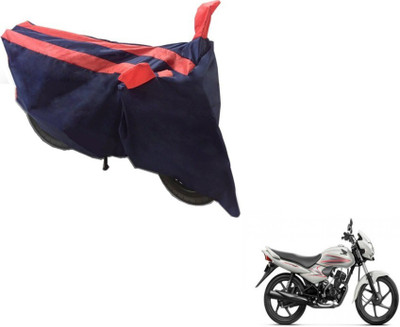 MOCKHE Two Wheeler Cover for Honda(Dream Neo, Black, Orange)