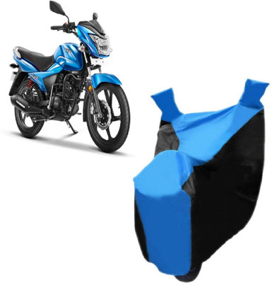 Auto Age Two Wheeler Cover for TVS(Blue)