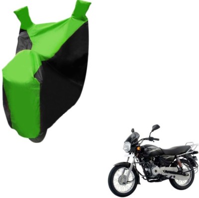 MOCKHE Two Wheeler Cover for Bajaj(Boxer, Black, Green)