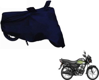 MOCKHE Two Wheeler Cover for Honda(CD 110 Dream, Blue)