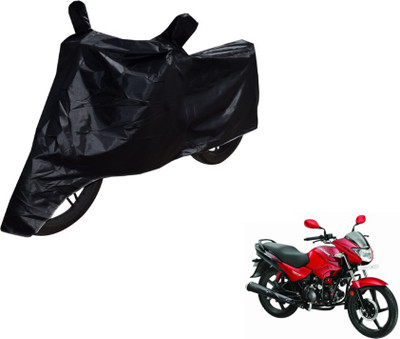 Flipkart SmartBuy Two Wheeler Cover for Hero(Glamour FI, Black)