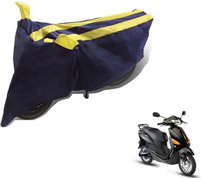 MOCKHE Two Wheeler Cover for Hero(Electric Optima, Black, Yellow)