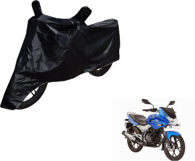 Flipkart SmartBuy Two Wheeler Cover for Bajaj(Discover 150 f, Black)