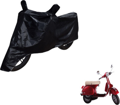 Flipkart SmartBuy Two Wheeler Cover for LML(Star Euro, Black)