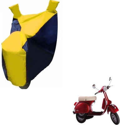 Flipkart SmartBuy Two Wheeler Cover for LML(Star Euro, Black, Yellow)