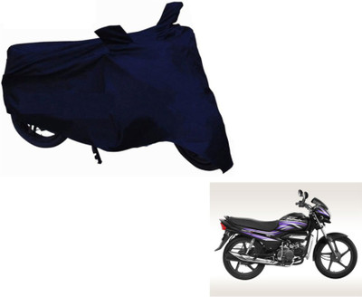 MOCKHE Two Wheeler Cover for Hero(Super Splendor, Blue)