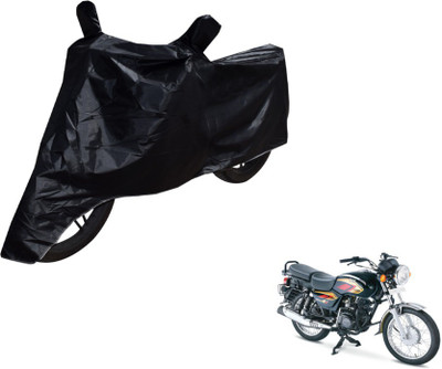 MOCKHE Two Wheeler Cover for TVS(Max 4R, Black)