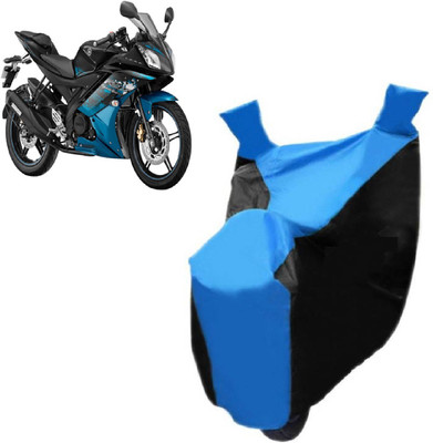 Auto Age Two Wheeler Cover for Yamaha(YZF R25, Blue)