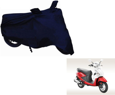 MOCKHE Two Wheeler Cover for Hero(Pleasure, Blue)