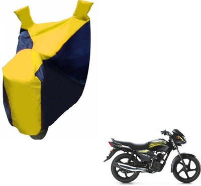 MOCKHE Two Wheeler Cover for TVS(Star City, Black, Yellow)