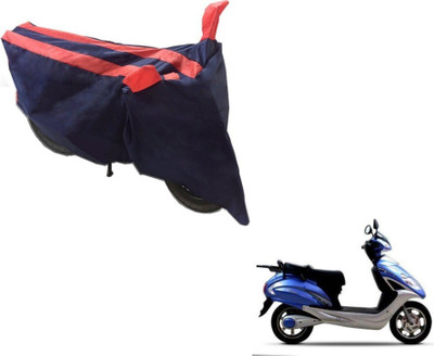 Flipkart SmartBuy Two Wheeler Cover for Lohia(Fame, Black, Orange)