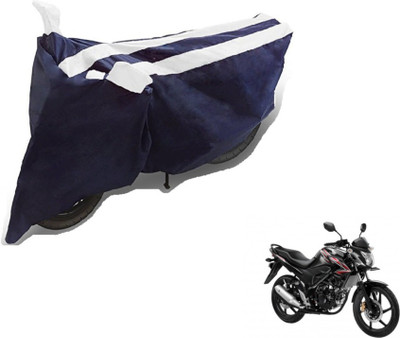 Flipkart SmartBuy Two Wheeler Cover for Honda(CB Trigger, Black, White)