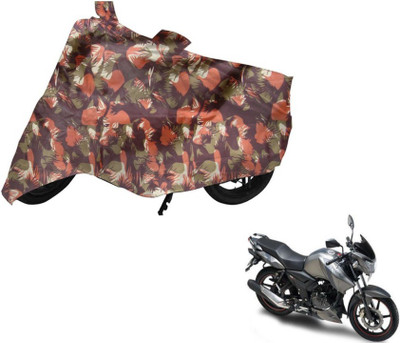 Flipkart SmartBuy Two Wheeler Cover for TVS(Apache, Multicolor)