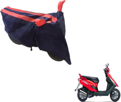 Flipkart SmartBuy Two Wheeler Cover for Bajaj(Black, Orange)