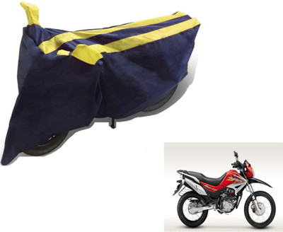 MOCKHE Two Wheeler Cover for Hero(Impulse, Black, Yellow)