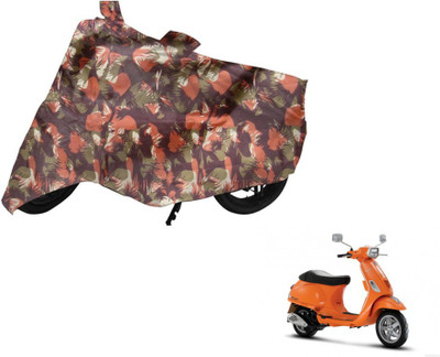 MOCKHE Two Wheeler Cover for Universal For Bike(Vespa SXL, Multicolor)