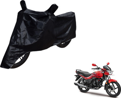 Flipkart SmartBuy Two Wheeler Cover for Hero(Passion Xpro, Black)
