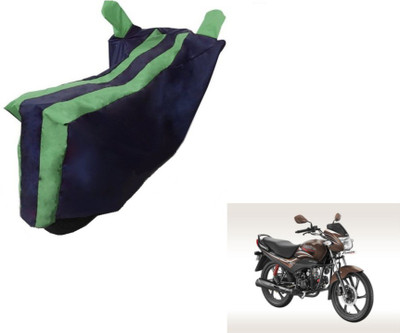 Flipkart SmartBuy Two Wheeler Cover for Hero(Passion Pro, Black, Green)