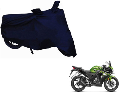 MOCKHE Two Wheeler Cover for Honda(CBR 150R, Blue)