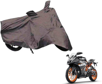 MOCKHE Two Wheeler Cover for KTM(RC 390, Grey)