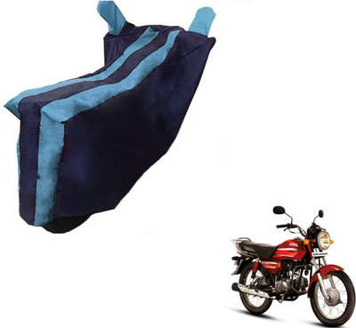 Flipkart SmartBuy Two Wheeler Cover for Hero(CD Dawn, Black, Blue)