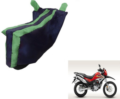 MOCKHE Two Wheeler Cover for Hero(Impulse, Black, Green)