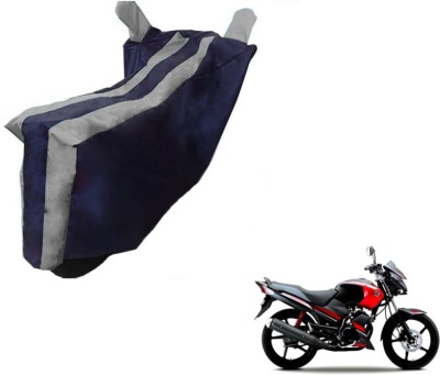 Flipkart SmartBuy Two Wheeler Cover for Yamaha(Gladiator, Black, Silver)