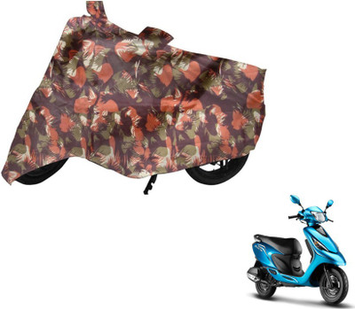 MOCKHE Two Wheeler Cover for TVS(Zest, Multicolor)