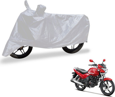 MOCKHE Two Wheeler Cover for Hero(Achiever, Silver)