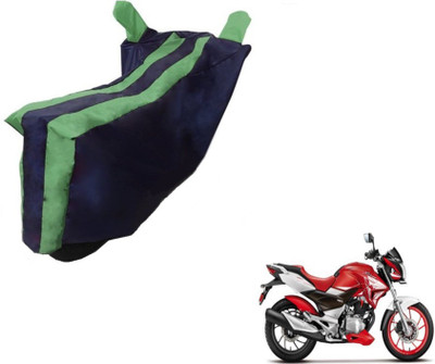 

Mockhe Two Wheeler Cover for Hero(Xtreme, Black, Green)