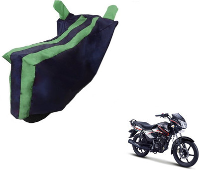 MOCKHE Two Wheeler Cover for TVS(Phoenix, Black, Green)