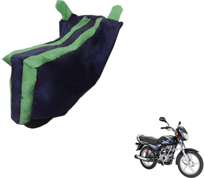 MOCKHE Two Wheeler Cover for Bajaj(CT100, Black, Green)