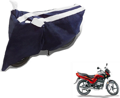 Flipkart SmartBuy Two Wheeler Cover for Hero(Passion Plus, Black, White)