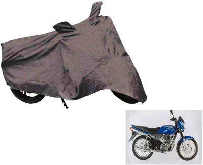 MOCKHE Two Wheeler Cover for Bajaj(Grey)
