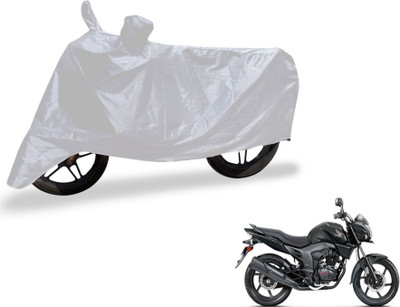 Flipkart SmartBuy Two Wheeler Cover for Honda(CB Trigger, Silver)